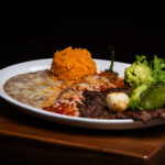 Carne asada con chile Relleno